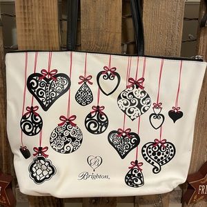 Brand New no tags Brighton Holiday Tote Purse handbag pocketbook